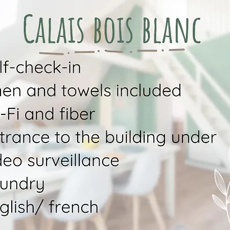 Boisblanc 4-6 Personnes Centre * Calais